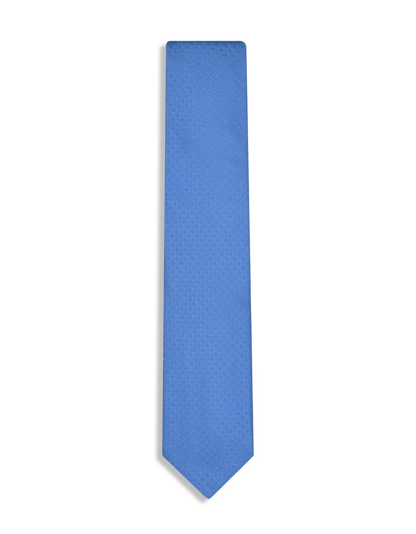 L Blue Geometric Tie