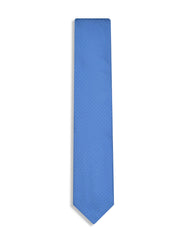 L Blue Geometric Tie