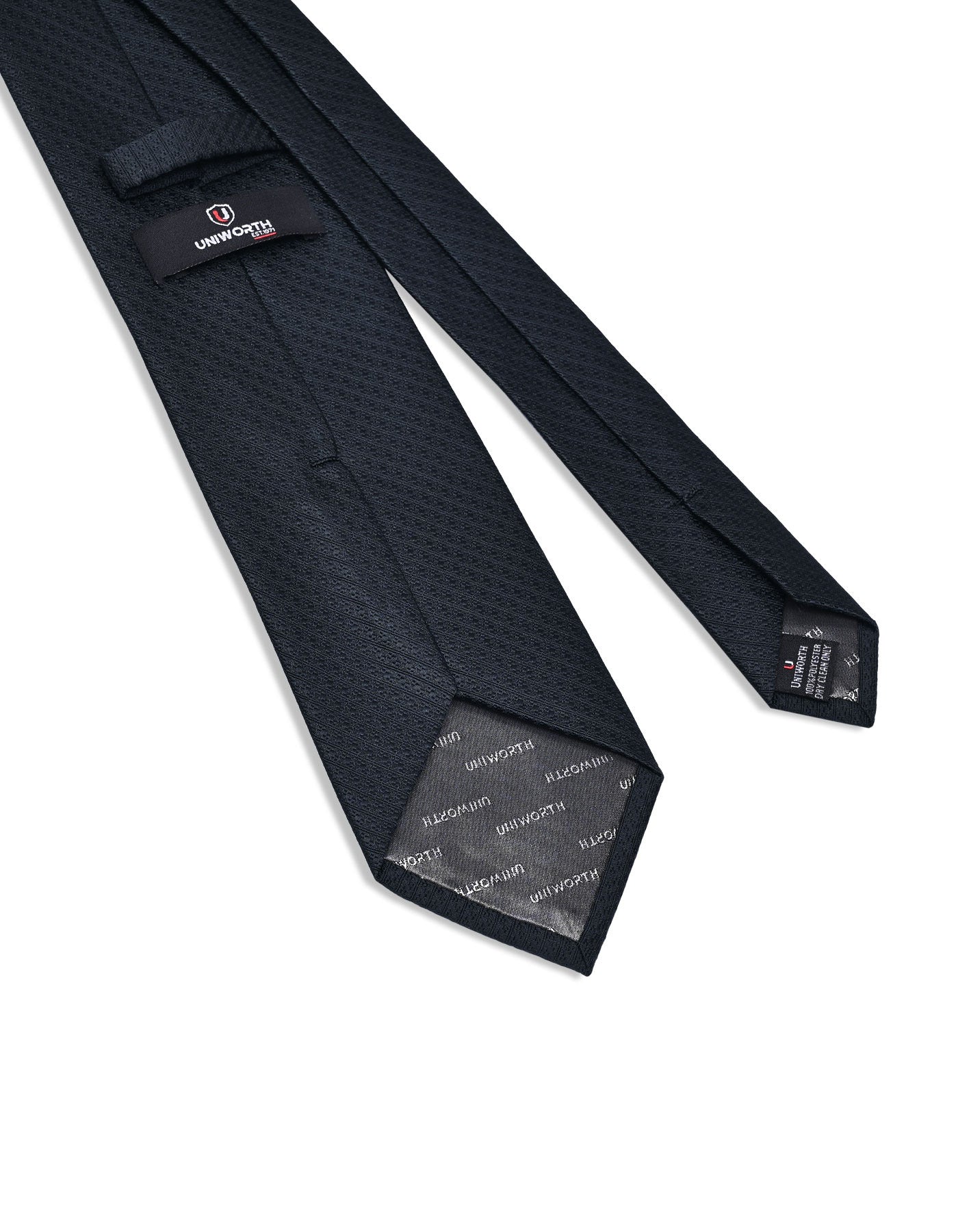 Black Self Tie