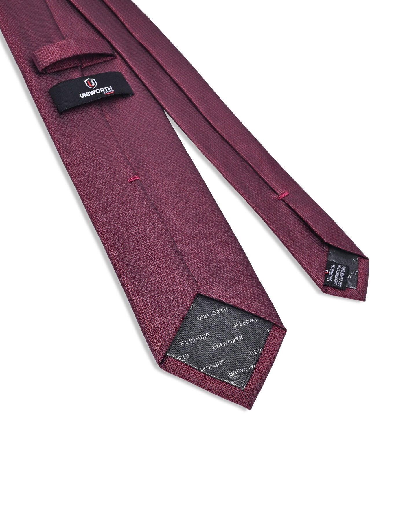 Maroon Self Tie