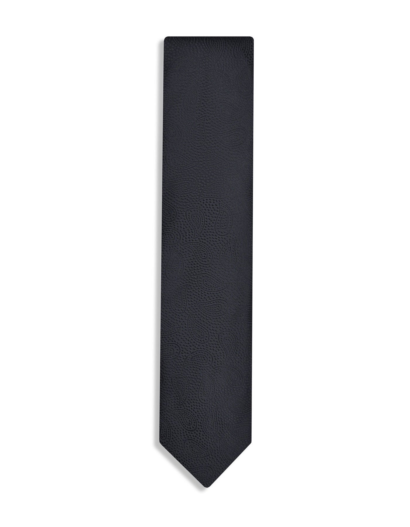 Black Paisley Tie