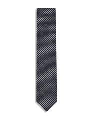 Black Geometric Tie