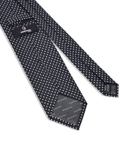 Black Geometric Tie