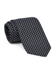 Black Geometric Tie