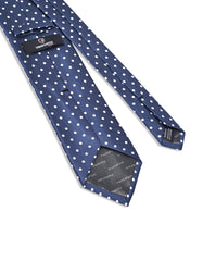 Navy Dotted Tie