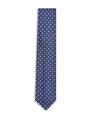 Navy Dotted Tie
