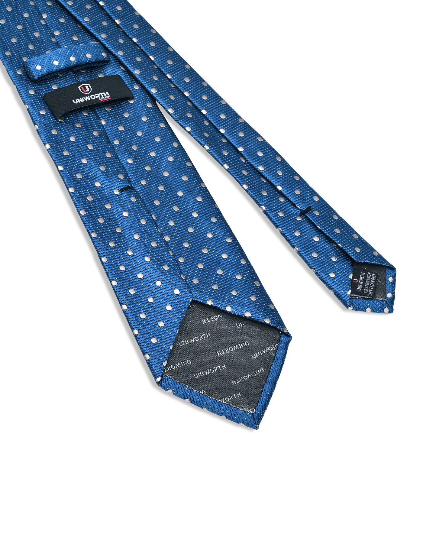Blue Dotted Tie