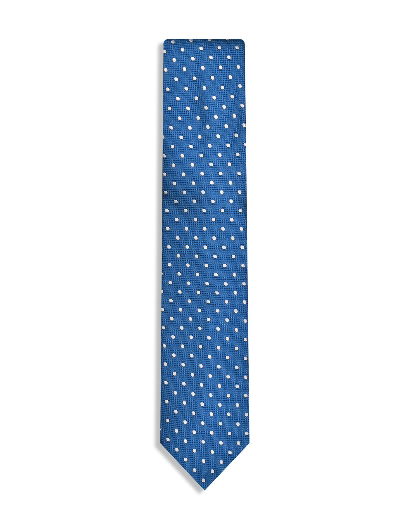 Blue Dotted Tie