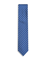 D Navy Dotted Tie