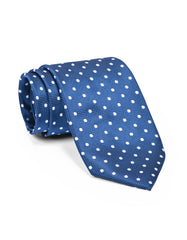 D Navy Dotted Tie