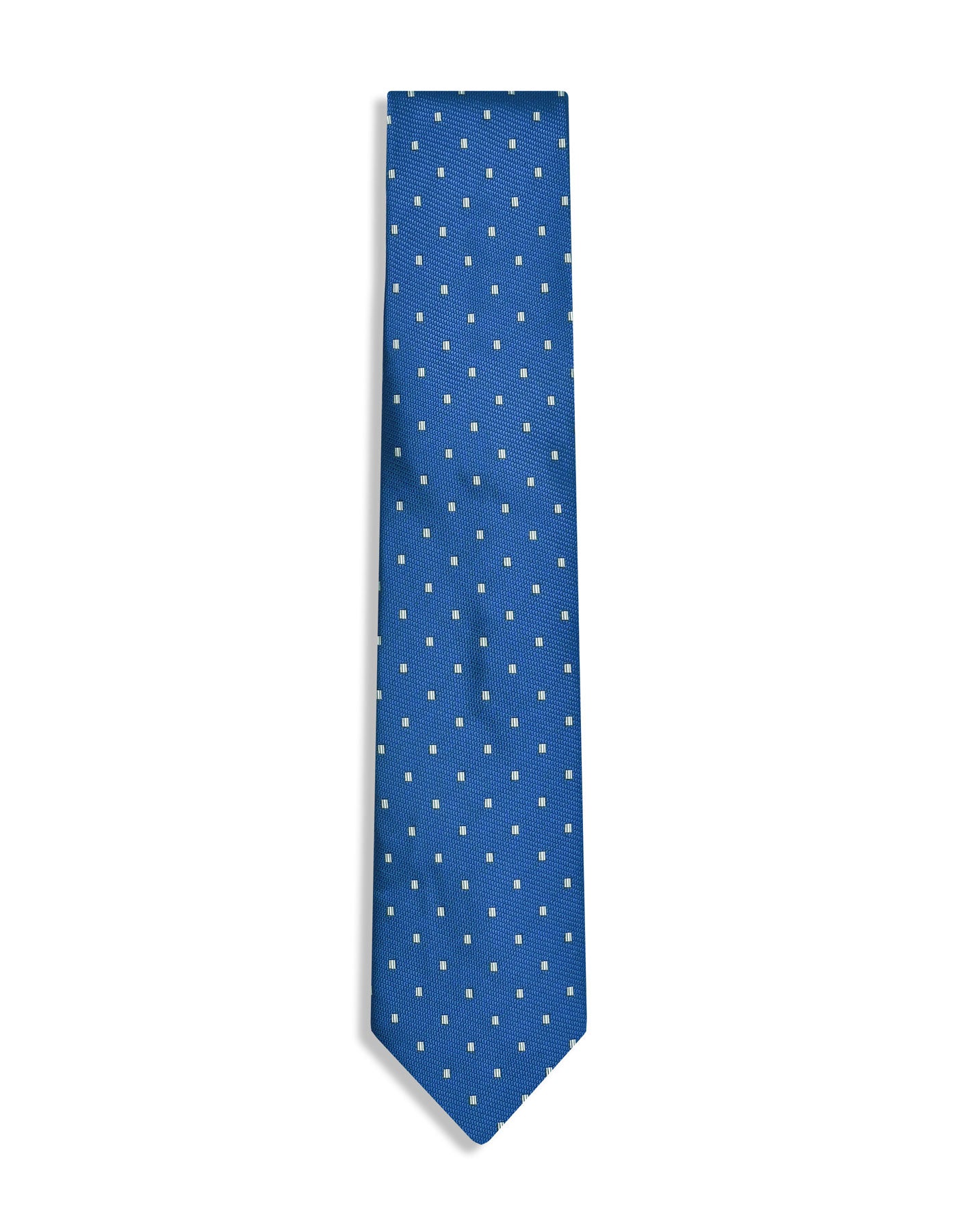 Blue Geometric Tie