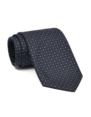 Black Dotted Tie
