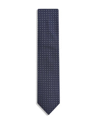 Navy Geometric Tie