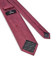 Maroon Dotted Tie