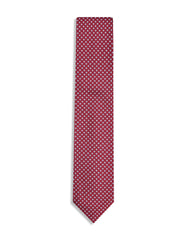 Maroon Dotted Tie