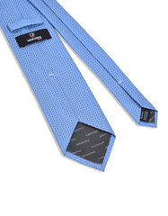 L Blue Geometric Tie