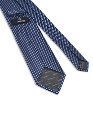 Navy Geometric Tie