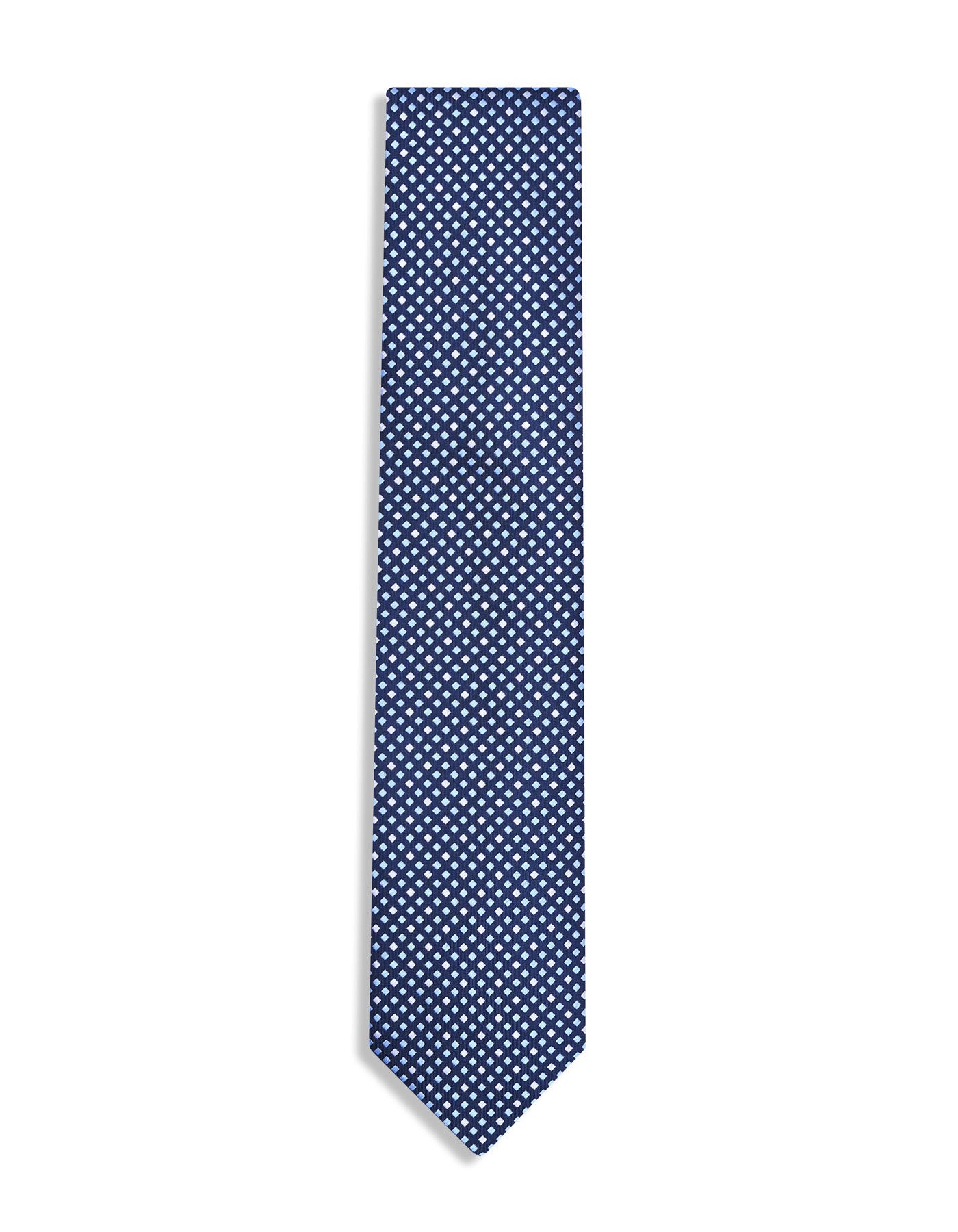 Navy Geometric Tie