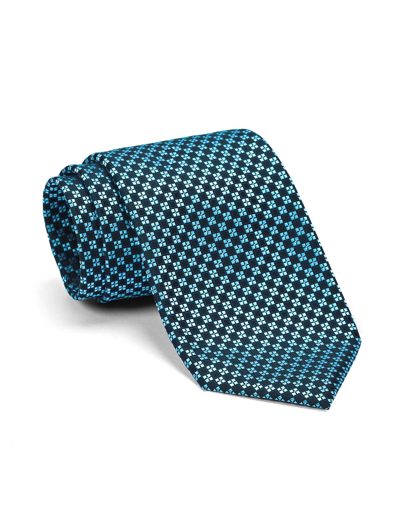 Sky Geometric Tie