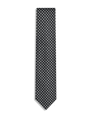 D Green Geometric Tie