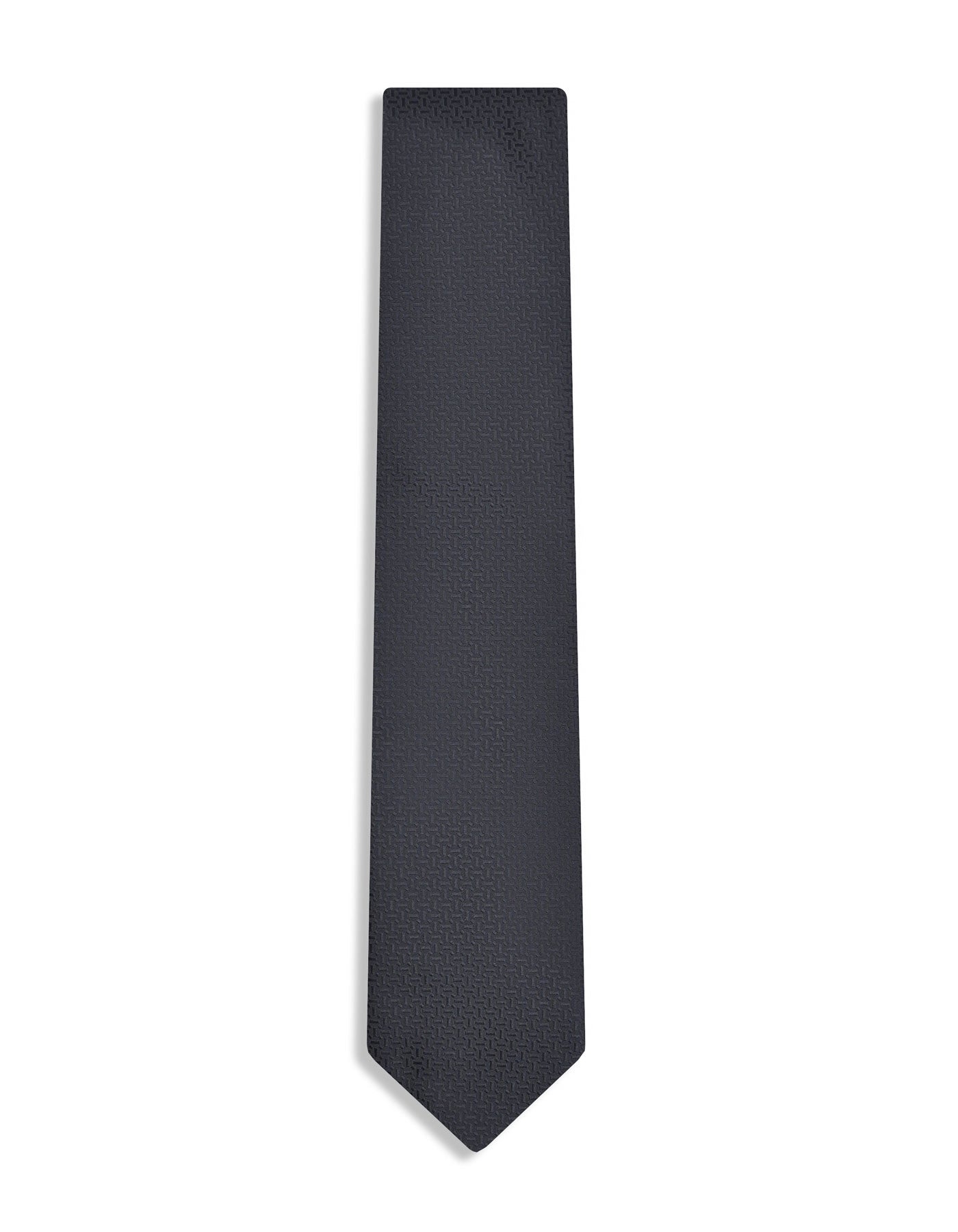 Black Geometric Tie
