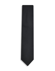 Black Geometric Tie