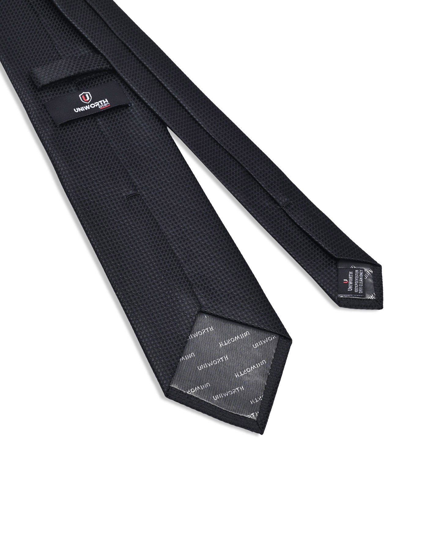 Black Texture Tie