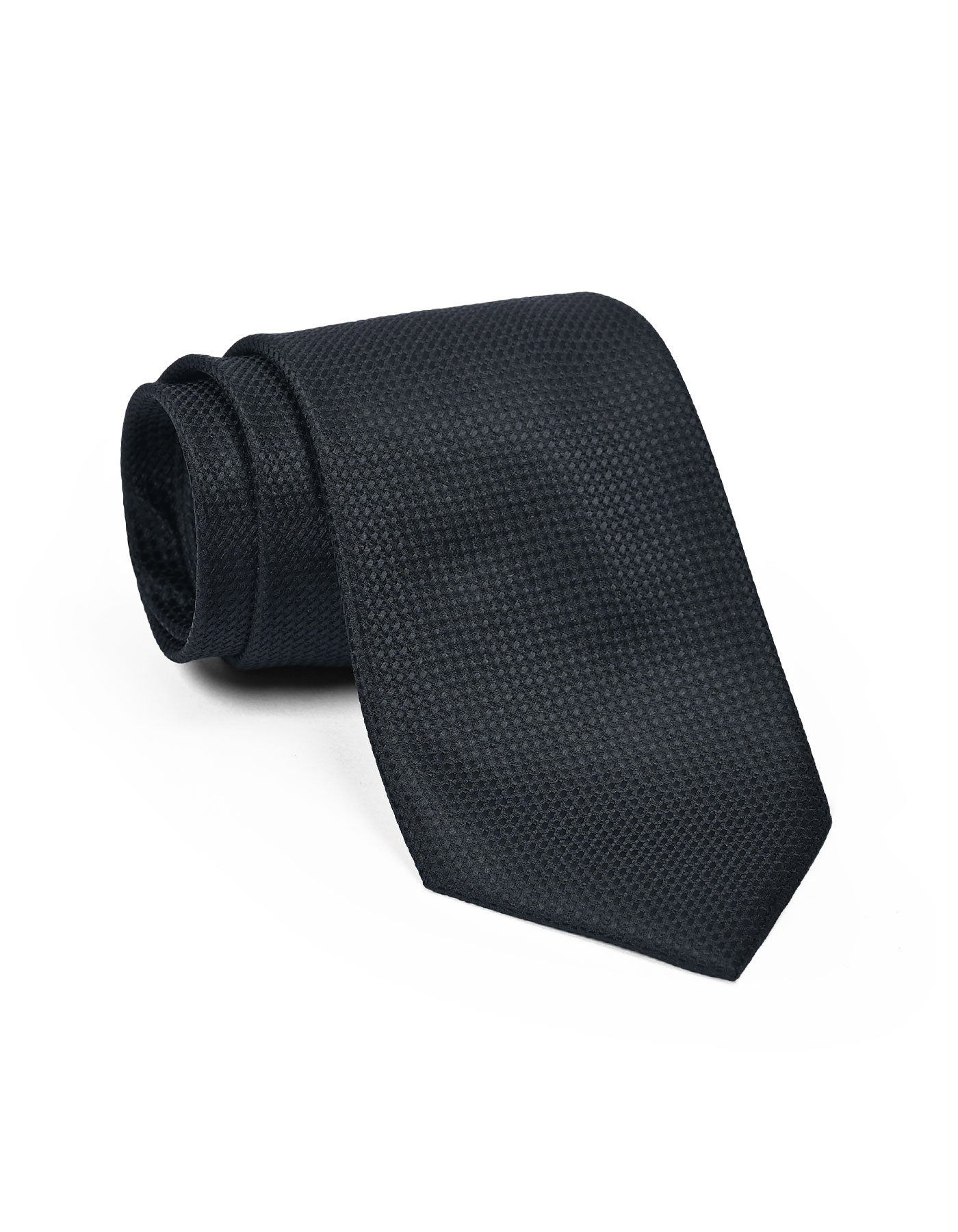 Black Texture Tie