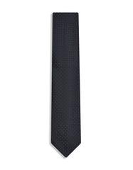Black Dotted Tie