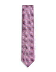 Red Geometric Tie