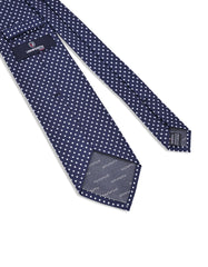 Navy Geometric Tie