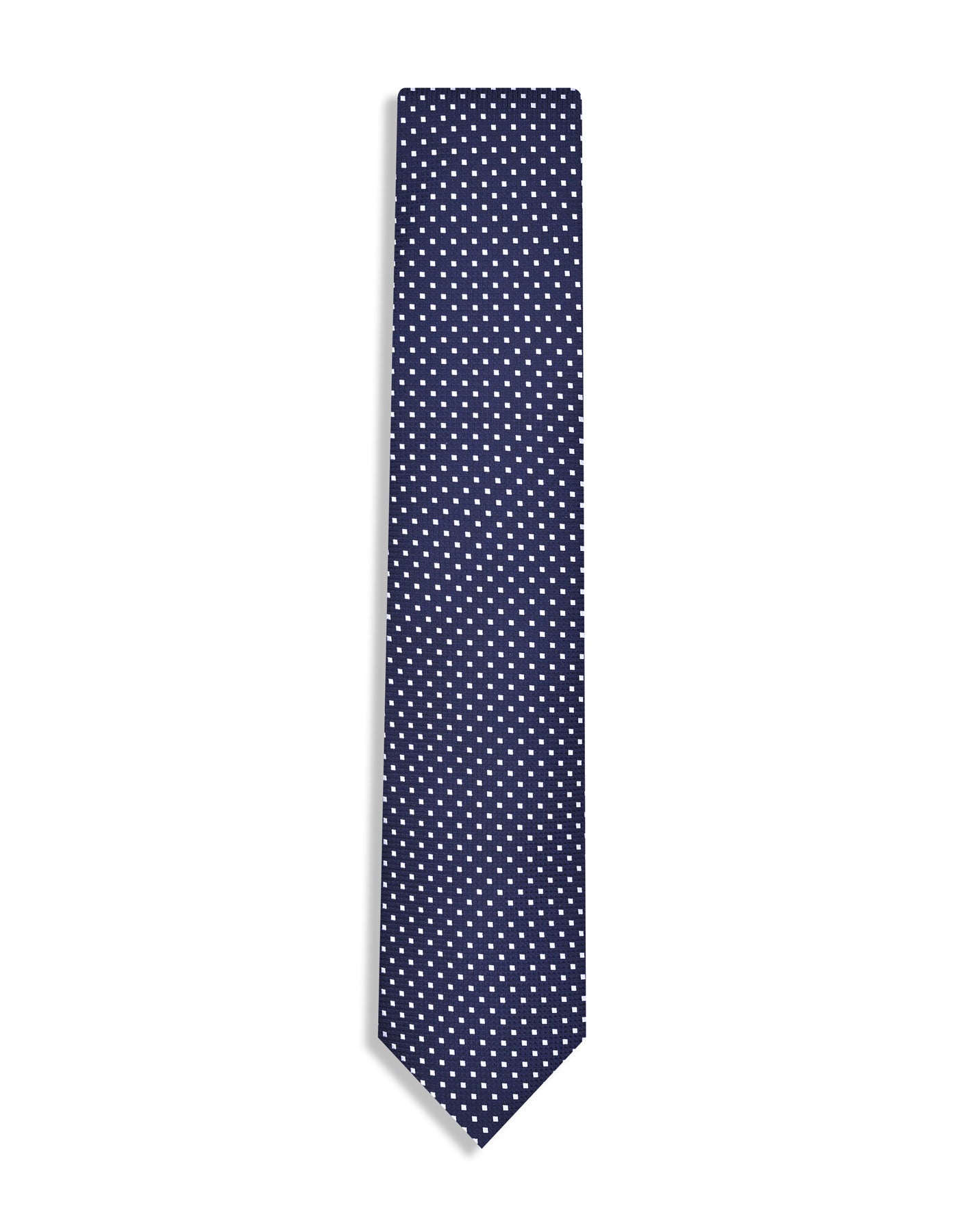 Navy Geometric Tie