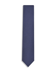 Navy Geometric Tie