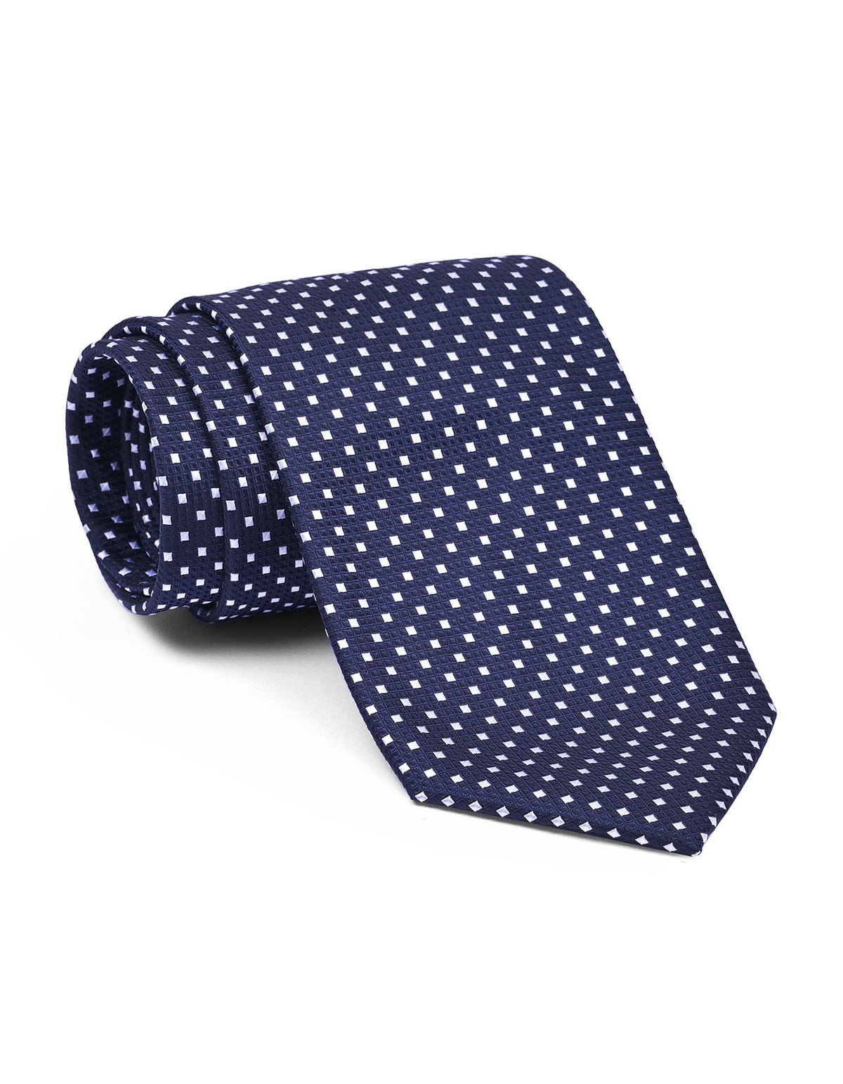 Navy Geometric Tie