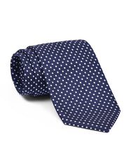 Navy Geometric Tie