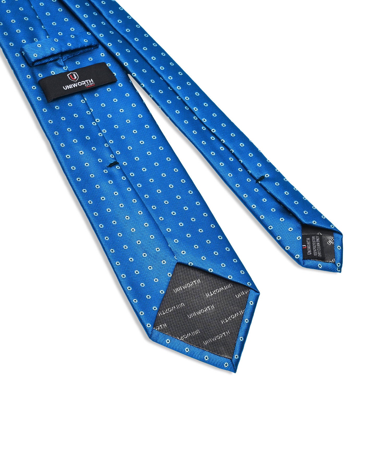 Blue Dotted Tie