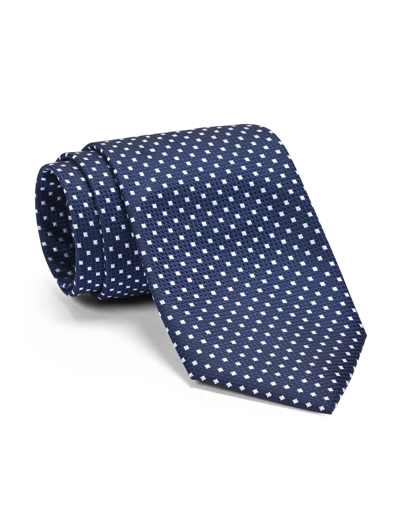 Navy Geometric Tie