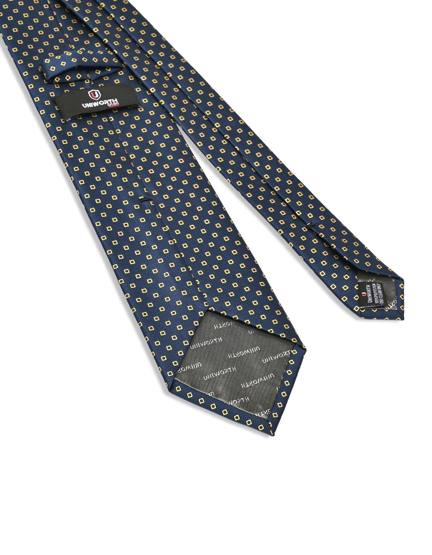 Navy Geometric Tie