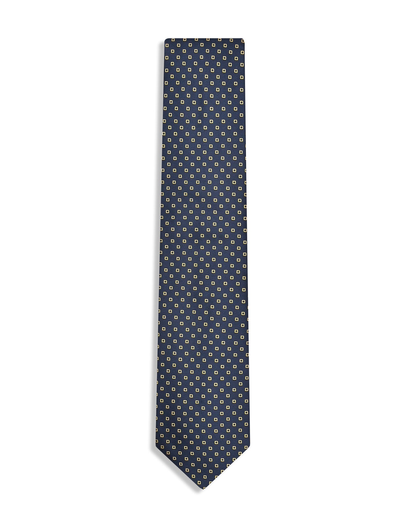 Navy Geometric Tie