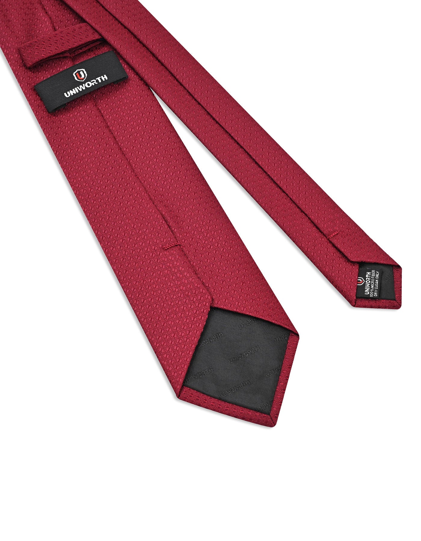 Maroon Dotted Tie