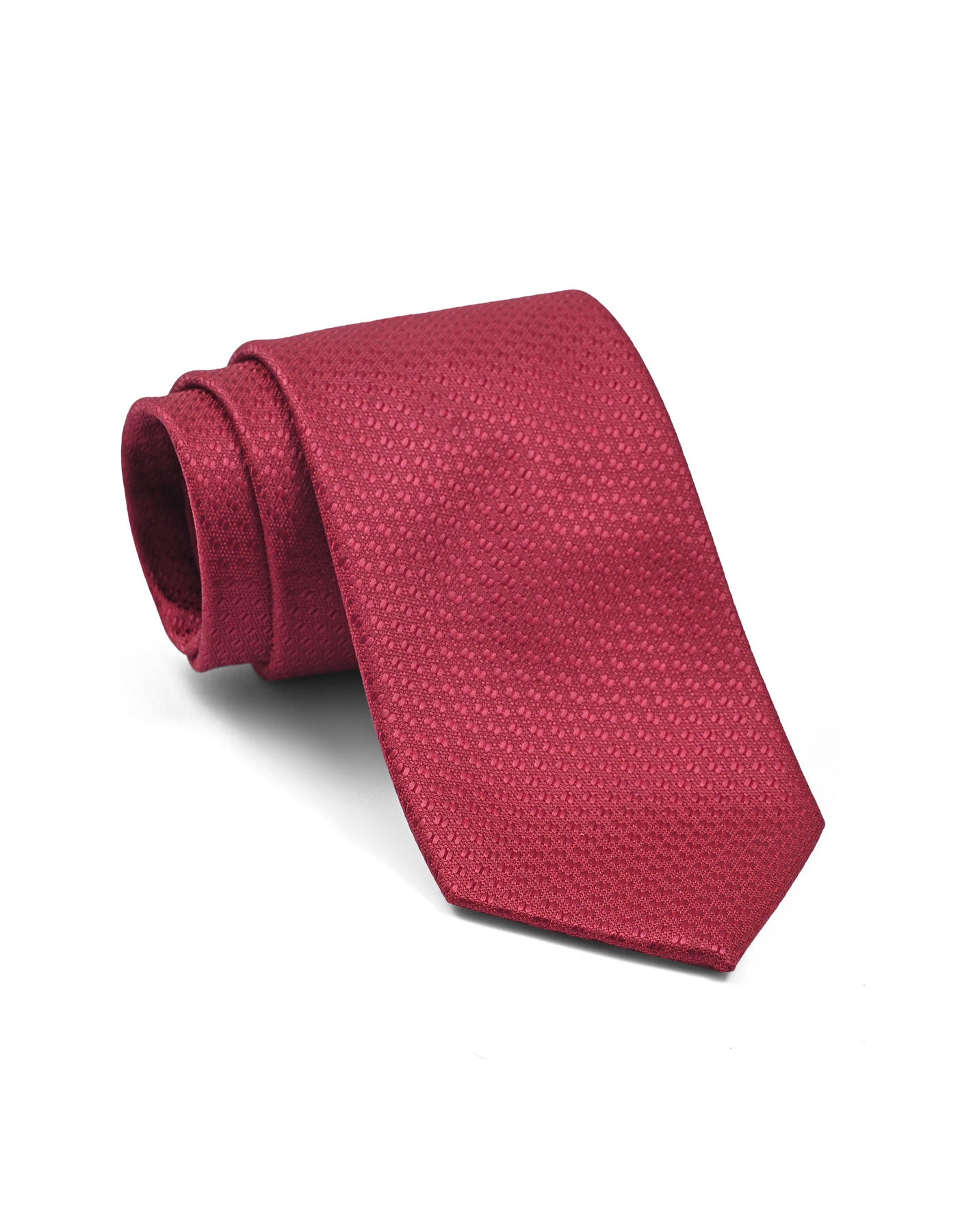 Maroon Dotted Tie