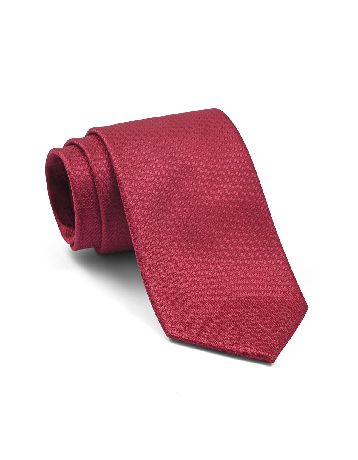 Maroon Dotted Tie
