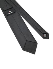 Black Dotted Tie