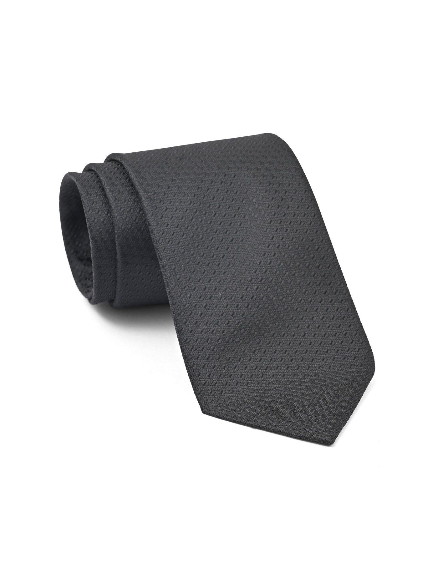 Black Dotted Tie