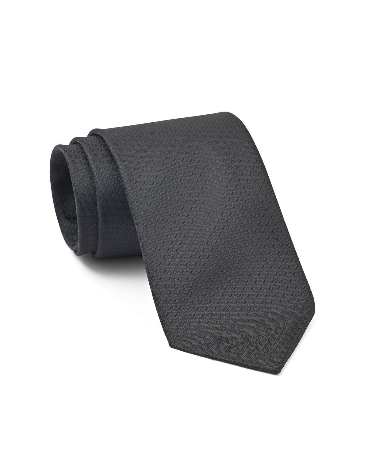 Black Dotted Tie
