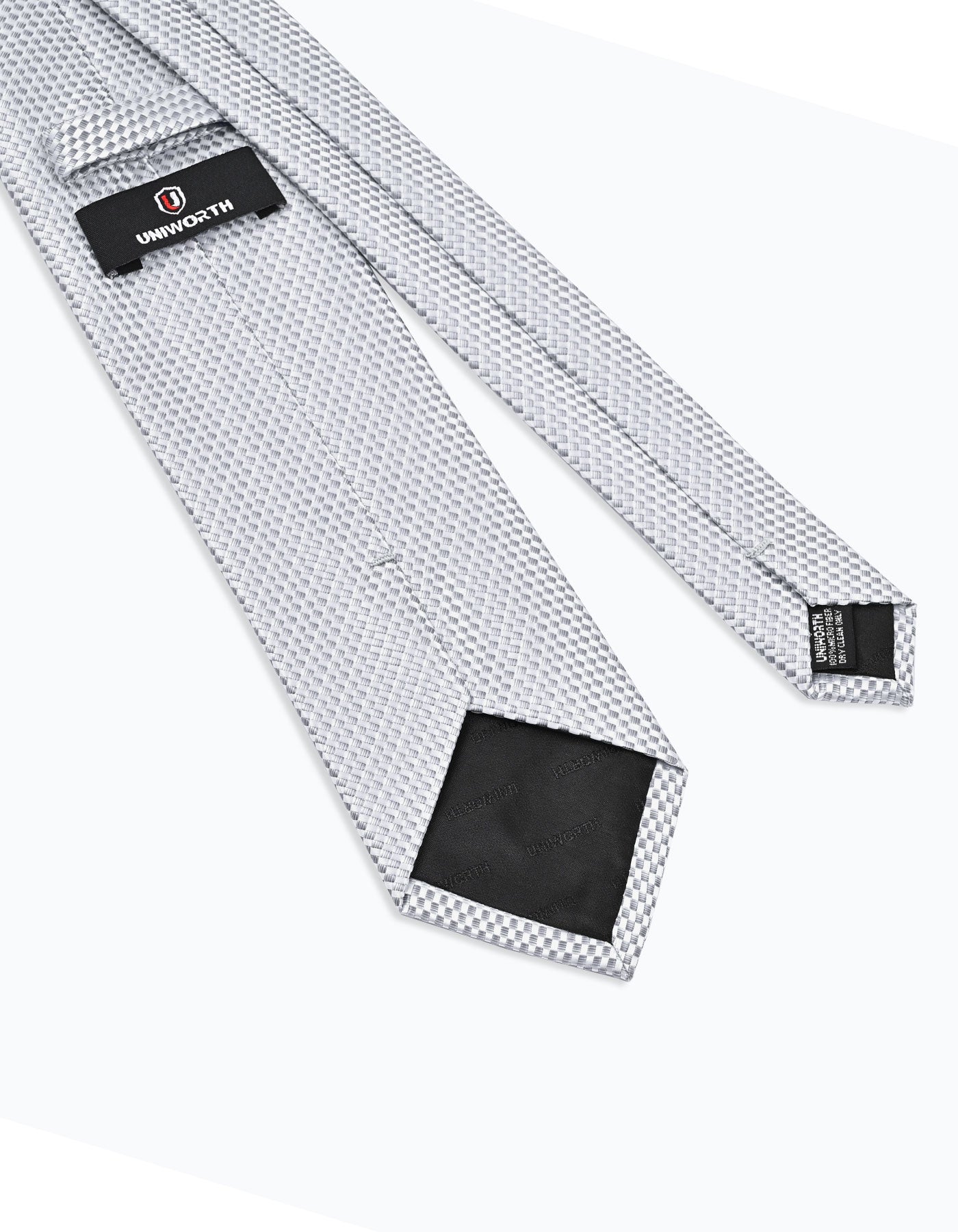 Grey Dotted Tie