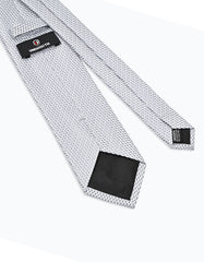 Grey Dotted Tie