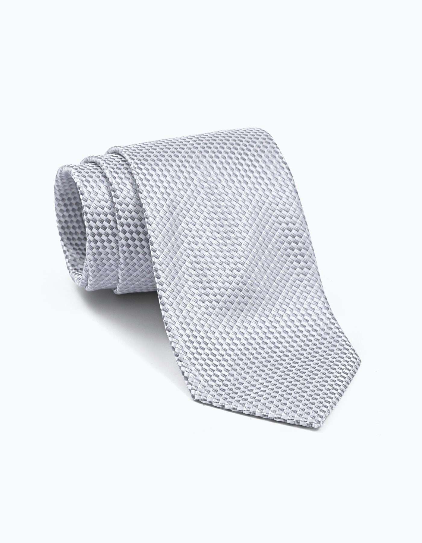 Grey Dotted Tie