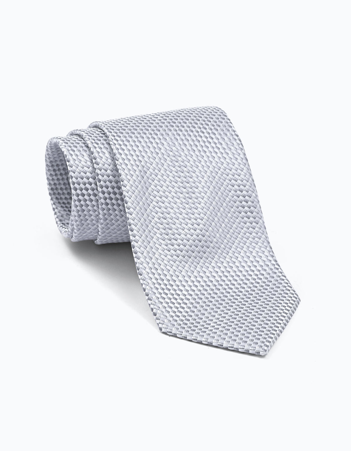 Grey Dotted Tie