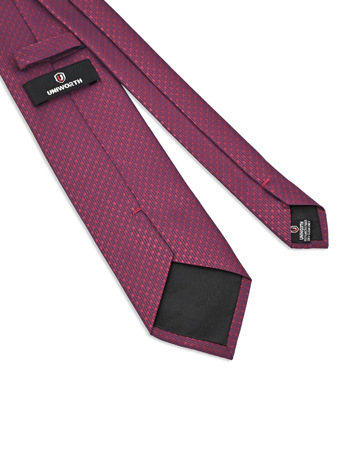 Maroon Dotted Tie
